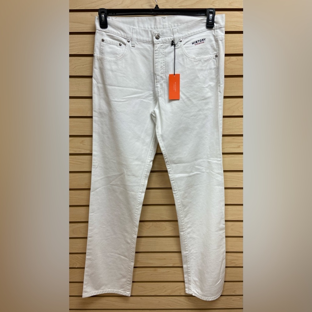 NWT ICEBERG MEN FASHIONABLE JEANS SIZE 36 INSEAM 34 MSRP $295.00